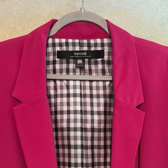 Kensie Pink Blazer Size Medium - Picture 2 of 6